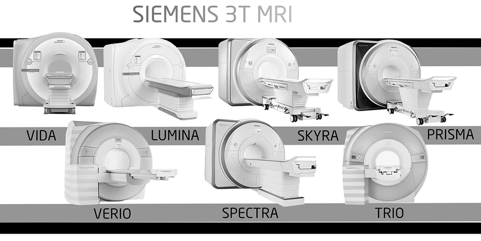 Comparing Siemens 3T MRI Scanners