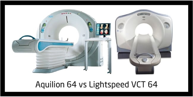Aquilion 64 And the GE Lightspeed VCT 64