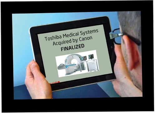 Canon In Exclusive Talks To Buy Toshiba Medical